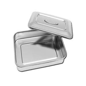 Bandejas Quirúrgicas de Acero Inoxidable, Duraderas, Manuales, para Uso Médico, Odontológico, Hospitalario y Cirugía General - Product Image 3