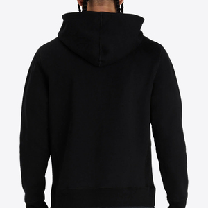 Sweat à capuche personnalisé en coton mélangé lourd, de haute qualité, surdimensionné, pour homme, avec broderie de strass, écologique - Product Image 4