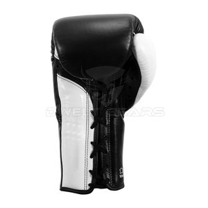 Guantes de boxeo con cordones de cuero PU de alta calidad personalizados para entrenamiento de hombres, ajuste cómodo duradero - Product Image 4