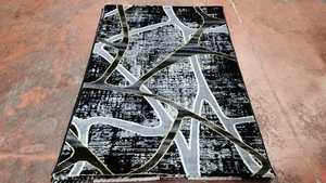 Tapis Adiva en polyester, tissé à la machine, moderne, en polypropylène, tapis turc, tapis de haute qualité, poils abstraits, pour la maison - Product Image 6