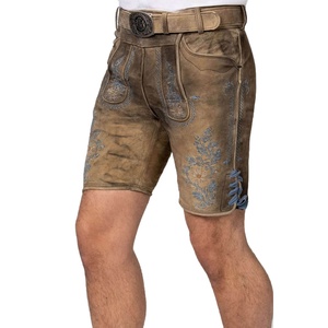 Venta al por Mayor de Trajes Bávaros Alemanes para Hombre, Incluye Pantalones Cortos Lederhosen de Estilo Urbano en Varios Colores - Product Image 5