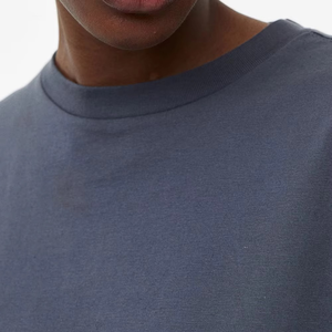 Camiseta informal ecológica de manga corta con cuello redondo para mujer, ropa cómoda de entrenamiento de gran tamaño, holgada para patrones estampados de verano, 2025 - Product Image 2