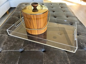 Plateau de service en acrylique transparent de qualité supérieure pour hôtel, maison et événements - Product Image 4