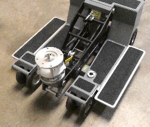 Carrito de transporte Chameleon Dolly Package para puertas con asiento y pedestal ajustable - Product Image 2