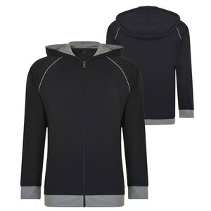 Meilleures ventes de pulls à capuche gonflés unisexes conçus sur mesure avec broderie et fermeture éclair PULLOVER d'hiver en tissu polaire - Product Image 1