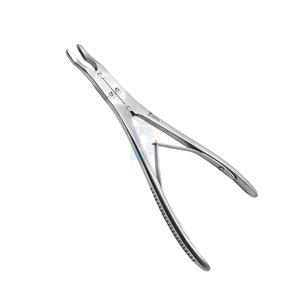 Ruskin Bone Rongeur 7,50 "Curva 5mm Mordida Doble Acción Inoxidable Grado Alemán - Product Image 2