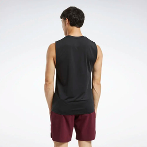 เสื้อกล้ามออกกำลังกายผู้ชาย ทรง Racer Y Back ผ้าคอตตอนผสม ระบายอากาศได้ดี ปักลาย 3 มิติ คุณภาพสูง ออกแบบตามสั่ง เหมาะสำหรับการเพาะกาย - Product Image 3