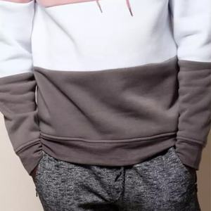 Aaron เสื้อฮู้ดแนวสตรีทของผู้ชาย, เสื้อมีฮู้ดพิมพ์3D พัฟออกแบบใหม่บล็อกสีกันน้ำกันหด - Product Image 4