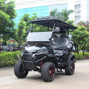 Chiếu sáng thương hiệu 72V Golf điện giỏ hàng 4 chỗ lithium pin Golf giỏ hàng Trailer - Product Image 4