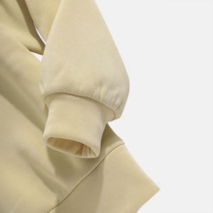 Sudadera con capucha única de 14 Oz mezcla pesada para hombre con bolsillos personalizados al por mayor Jersey de algodón pesado - Product Image 5