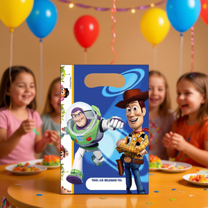 Bolsa de Fiesta de Toy Story, Plástico, 23 x 16.5 cm, 6 Piezas, Embalaje de Regalo, Recuerdos de Fiesta, Celebraciones, 2 Bolsas - Product Image 3