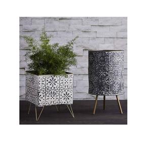 Custom Logo <b>Galvanized</b> Iron Planter Beverage <b>Tub</b> Ice Bucket for Beverages Cooling Kitchen & Tabletop Bar & Wine <b>Tub</b> - Product Image 5