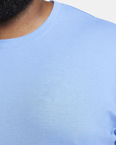 Camiseta Casual de Punto Azul Sólido para Hombre, Cuello Redondo, Corte Regular, Manga Larga, Diseño 2026 - Product Image 6