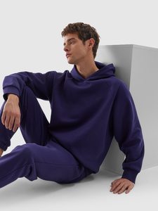 เสื้อฮู้ดโอเวอร์ไซส์สำหรับผู้ชายเสื้อฮู้ดแบบลำลองสำหรับฤดูหนาวโลโก้ออกแบบได้ตามต้องการ - Product Image 4