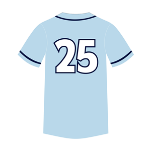 Maillots de baseball imprimés par sublimation à col en V et boutons, faible MOQ, avec nom et numéro d'équipe en twill, maillots d'entraînement personnalisés - Product Image 3