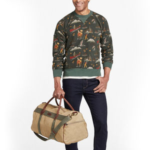 Sacs polochons pour hommes Sacs de week-end pour la nuit Sports Gym Duffle Grande Capacité Bagages Voyage Sac polochon à bandoulière - Product Image 6