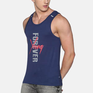 Camiseta sin mangas de diseño personalizado para hombre, material duradero, chaleco de secado rápido para gimnasio para hombre - Product Image 2