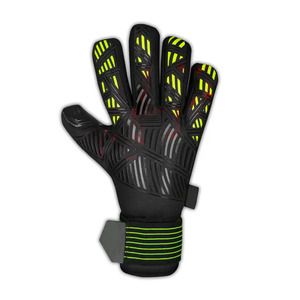 Guantes de portero de fútbol transpirables profesionales Diseño antideslizante impermeable Correa de muñeca ajustable Protección completa para los dedos - Product Image 5