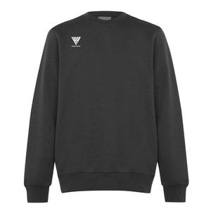 Sweat-shirt en coton uni avec logo personnalisé d'usine, prix de gros, sweat-shirt à col rond pour homme, best-seller - Product Image 1