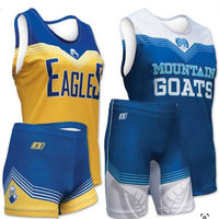 Contraste couleur séchage rapide hommes femmes enfants professionnel course vêtements d'entraînement athlétisme unisexe Jogging piste uniformes ensembles