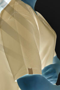 OEM Service Custom Logo Spandex Soft Woven Fabric Scrub Sets Unisex Hospital Uniforms Heavyweight <b>Nursing</b> Surgical Gown - Product Image 4