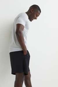 T-shirt à col rond coupe ajustée pour hommes T-shirts légers et respirants - Product Image 2