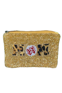 Trendy High Quality MODERN Customizable Handmade Beaded Embroidery White Coin <b>Purse</b> Fancy Jewelry Style Customized Packing - Product Image 3