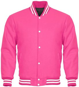 Veste bomber zippée inspirée du baseball pour homme, col montant, pour l'hiver, tissu en gros pour les équipes scolaires/étudiantes - Product Image 5