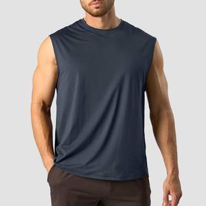 Camiseta sin mangas para hombre, Camisa sin mangas de verano con estilo informal, 100% de algodón, transpirable, de secado rápido, respetuoso con el medio ambiente, Color personalizado - Product Image 5