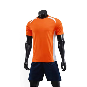 Conception et logo personnalisés, uniforme de football respirant, service OEM, haute qualité à bas prix avec impression de logo, style français - Product Image 2