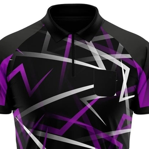 Printed Sublimation Quick Dry Lightweight Breathable Cricket Jersey Custom Logo & Name Team Sports Wear 100% Polyester Unisex - Product Image 2