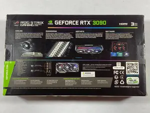 ASUS ROG Strix LC NVIDIA GeForce RTX 3090 OC Edition grafik kartı + garanti