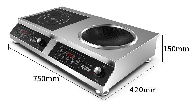 Commercial use  one flat surface + one concave surface