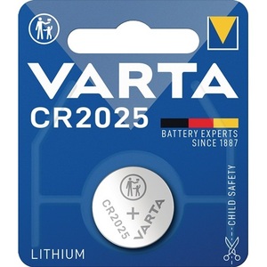 Knopfzelle Electronics <b>CR2025</b> 3V 157mAh Auto Batteries 20 X 2.5mm for VARTA - Product Image 1