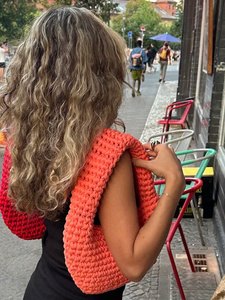 2025 nuevo diseño bolso de señora hilo de algodón de Color rojo - Product Image 6