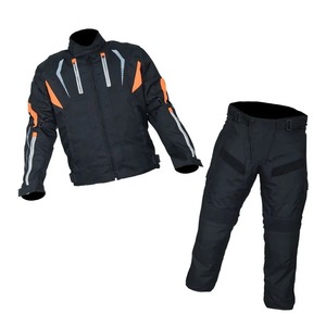 Ropa deportiva personalizada para hombre, último estilo, a prueba de viento, impermeable, traje de cuero para motocicleta, chaqueta de seguridad para motociclistas, venta al por mayor - Product Image 5