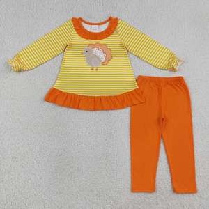 Ensemble de tenue de Thanksgiving pour bébé, haut à manches longues, pantalon camouflage, ensemble de vêtements pour bébé et tout-petit pour les vacances d'automne - Product Image 6