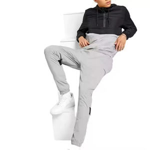 2025 personnalisé hommes fermeture éclair respirant coupe-vent veste décontracté Jogging costumes deux pièces ensemble hiver survêtement - Product Image 5
