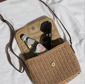 Bolso de Playa de Verano a la Moda, Tejido, Casual, Estilo Bohemia, de Paja, Personalizado para Damas - Product Image 2