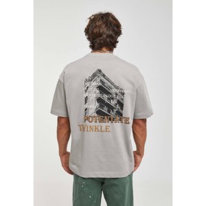 Oversize Unisex cotone t-shirt Pontate uomo essenziale abbigliamento Basic - Product Image 2
