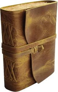 New Era Vintage Leather <b>Journal</b>-Customized Promotional Gift with Deckle Edge Cotton Paper Handmade & Embossed Creative Style - Product Image 2
