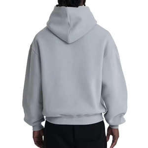 Haute qualité personnalisé hommes surdimensionné pull à capuche épais lourd français éponge goutte épaule personnalisé hiver polaire sweat - Product Image 6