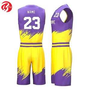 Service OEM de coupe automatisée uniforme de vêtements de sport sans manches uniforme de basket-ball de haute qualité - Product Image 6