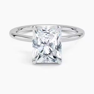 Piedra CVD de Color E para montaje de anillo clásico, regalo de joyería romántica para WomanIGI, Diamante cultivado en laboratorio radiante certificado, claridad VS1 - Product Image 4