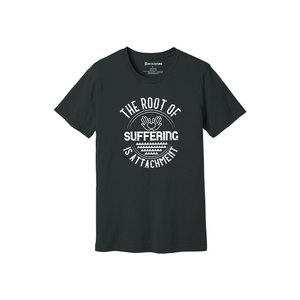 T-shirt 100% coton avec impression de thèmes de bouddha Style décontracté 12 options de couleur 160-180 Placement de conception personnalisable GSM lourd - Product Image 6