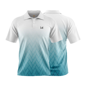 Polo en maille anti-rides de luxe pour homme W4G, 100% coton, manches courtes, meilleure qualité, pas de MOQ - Product Image 4