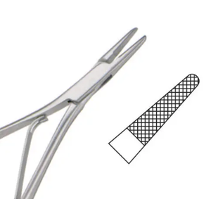 Instrument d'orthodontie dentaire de haute qualité de porte-aiguilles pince Mathieu TC Instruments chirurgicaux 20cm/8" - Product Image 2