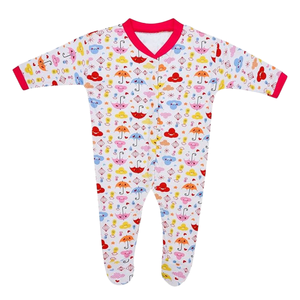 Baby <b>Girl</b> Clothes Romper Cotton Wholesale Bulk Manufacturer OEM Eco Friendly Infant Wear Supply - Product Image 5