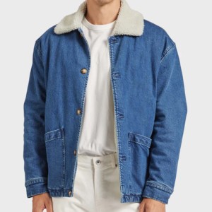 Finer Threads Best Quality Latest Stylish Breathable Windproof Men <b>Denim</b> Autumn <b>Jacket</b> New Style <b>Custom</b> Design Zipper Front - Product Image 3
