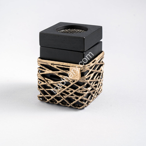 Último Mubkhar madera Metal Bukhoor quemador de madera para regalo de Ramadán quemador de incienso Mubkhar por Tradnary Exim Pvt Ltd - Product Image 4